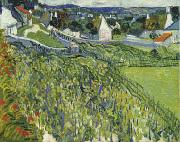 Vincent Van Gogh Vineyards at Auvers china oil painting reproduction